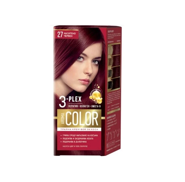 Aroma Color Vopsea Par 27 Deep Red
